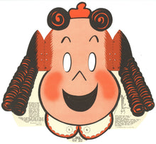 Load image into Gallery viewer, Lot of Five 1950s Little LuLu and Kleenex-Related Marketing Items Including a Store Sign Promoting In-Store Premiums
