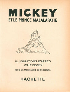 Mickey et le Prince Malalapatte (Les Albums HOP-LA!)