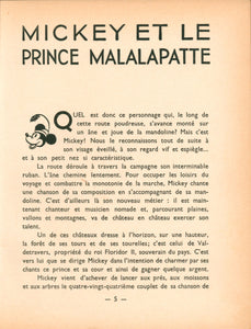 Mickey et le Prince Malalapatte (Les Albums HOP-LA!)