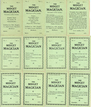 Load image into Gallery viewer, The Midget Magician. A Near Complete Run of the Periodical: 37 Issues (of the 38 Total Issues)
