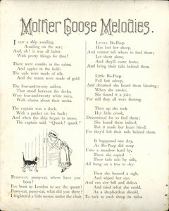 Mother Goose Melodies