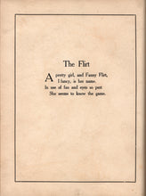 Load image into Gallery viewer, Internal open spread showing a children's verse printed on page versos corresponding to an adjacent red and green anaglyphic illustration 
