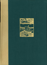 Load image into Gallery viewer, Book in original white pigskin backed green cloth boards with gilt-stamped front cover decoration

