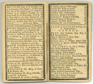 The Pennsylvania Pocket Almanack, For the Year 1773. (Being the First after Leap-Year.) Calculated for the Use of the Province of Pennsylvania, ...