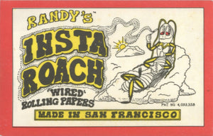 Vintage Randy's Insta Roach "Wired" Rolling Papers. "Made in San Francisco."