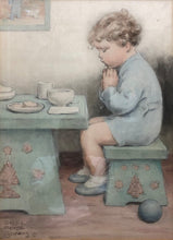 Load image into Gallery viewer, Thank You, God: An Original Watercolor Painting by Bessie Pease Gutmann
