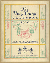 Load image into Gallery viewer, The Very Young Calendar: 1930
