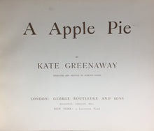 Load image into Gallery viewer, A Apple Pie [Inscribed by Greenaway to her Patron, Locker-Lampson, in the Year of Publication]
