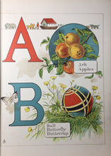 Load image into Gallery viewer, Baby&#39;s ABC with Full Page Coloured Pictures [title page]; Baby&#39;s ABC Book on Cloth [front cover]
