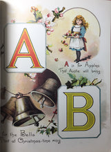 Load image into Gallery viewer, Baby&#39;s ABC with Full Page Coloured Pictures [title page]; Baby&#39;s ABC Book on Cloth [front cover]
