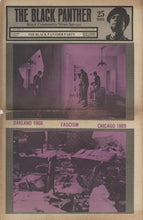 Load image into Gallery viewer, The Black Panther Black Community News Service, Vol. III, No. 25, Saturday, October 11, 1969
