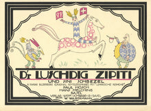 Load image into Gallery viewer, D&#39;R Luschdig Zipiti und Sini Schbezel. 8 Farbigi Bilderboge (Original Schteizeichnige) mit &quot;Lehrreiche Reimche&quot;
