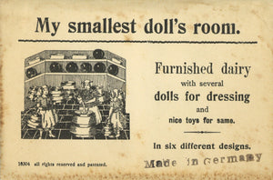 My Smallest Doll's Room: Furnished Dairy (code no. 10304)