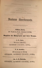 Load image into Gallery viewer, Horn&#39;s Overland Guide, from the U. S. Indian Sub-Agency, Council Bluffs, on the Missouri River, to the City of Sacramento, in California
