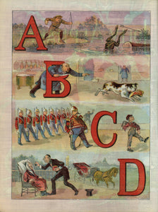 Jolly Alphabet. Linen (code no. 1431)