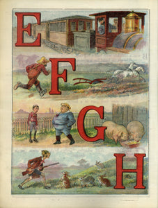 Jolly Alphabet. Linen (code no. 1431)