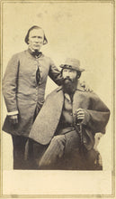 Load image into Gallery viewer, Rare CDV of Kit Carson and Edwin Perrin
