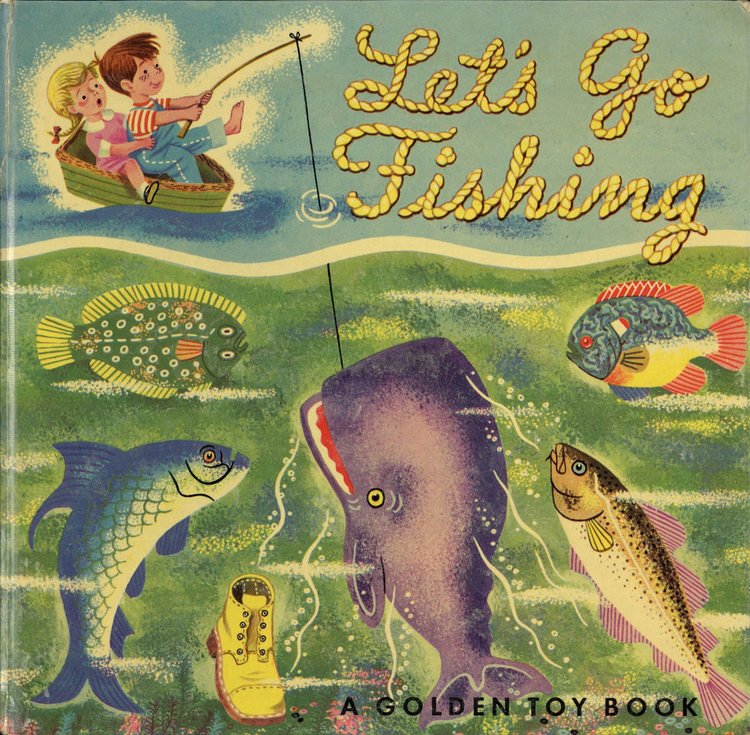 Let's Go Fishing (A Golden Toy Book) (code no. 412)