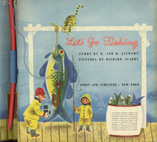 Load image into Gallery viewer, Let&#39;s Go Fishing (A Golden Toy Book) (code no. 412)
