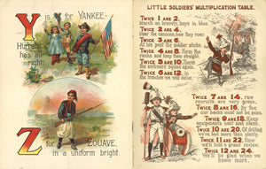 Little Soldier Boys ABC (code no. 95)