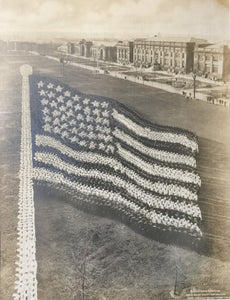 A "Living Photograph" of the United States Flag by Arthur Mole and John Thomas