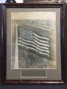 A "Living Photograph" of the United States Flag by Arthur Mole and John Thomas