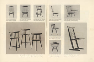 Original George Nakashima, Woodworker, Photo-Illustrated Furniture Catalog; with Price List Dated September 1966 Laid in