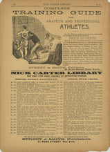 Load image into Gallery viewer, Nick Carter Library No. 151. The Stolen Race-Horse; or, Nick Carter&#39;s Great Play for the Fairview Stakes. June 23, 1894
