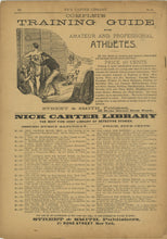 Load image into Gallery viewer, Nick Carter Library No. 154. Nick Carter&#39;s Ghost Story; or, A Hard Chase After a Vanishing Thief. July 14, 1894
