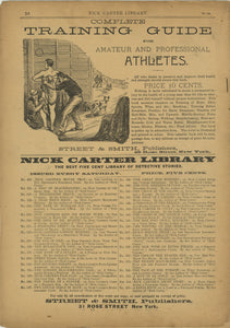 Nick Carter Library No. 154. Nick Carter's Ghost Story; or, A Hard Chase After a Vanishing Thief. July 14, 1894