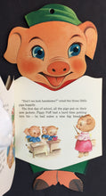 Load image into Gallery viewer, A Pig Tale: The Greedy Little Pig. Pin-Up Story Book for Little Tots. (code no. 4906)
