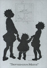 Load image into Gallery viewer, Original Pen and Ink Drawing Featuring Three African American Children in Silhouette
