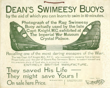 Load image into Gallery viewer, Dean&#39;s Swimeesy Buoys Retail Showcard
