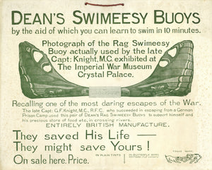 Dean's Swimeesy Buoys Retail Showcard