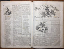 Load image into Gallery viewer, The Little Pilgrim [A continuous run of the first 39 issues; 1853-1856]
