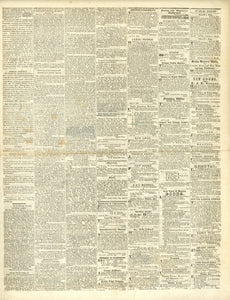 Worcester [Mass.] Palladium, Volume III, Number 15, Wednesday, April 13, 1836, Containing a Detailed Early Account of the Fall of the Alamo