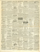 Load image into Gallery viewer, Worcester [Mass.] Palladium, Volume III, Number 15, Wednesday, April 13, 1836, Containing a Detailed Early Account of the Fall of the Alamo
